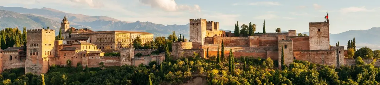 Panoramique depuis le Belv&eacute;d&egrave;re de San Nicol&aacute;s