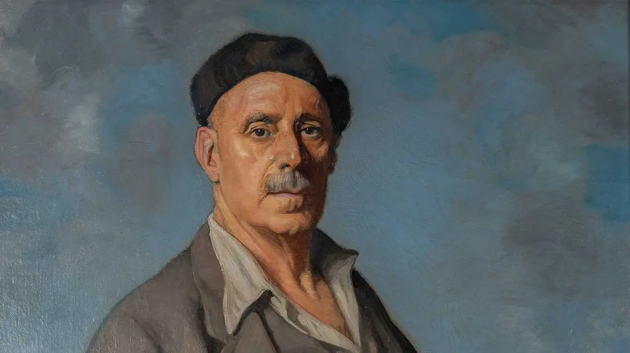 Ignacio Zuloaga Zabaleta, "Autoportrait", 1943. Colecci&oacute;n Zuloaga.