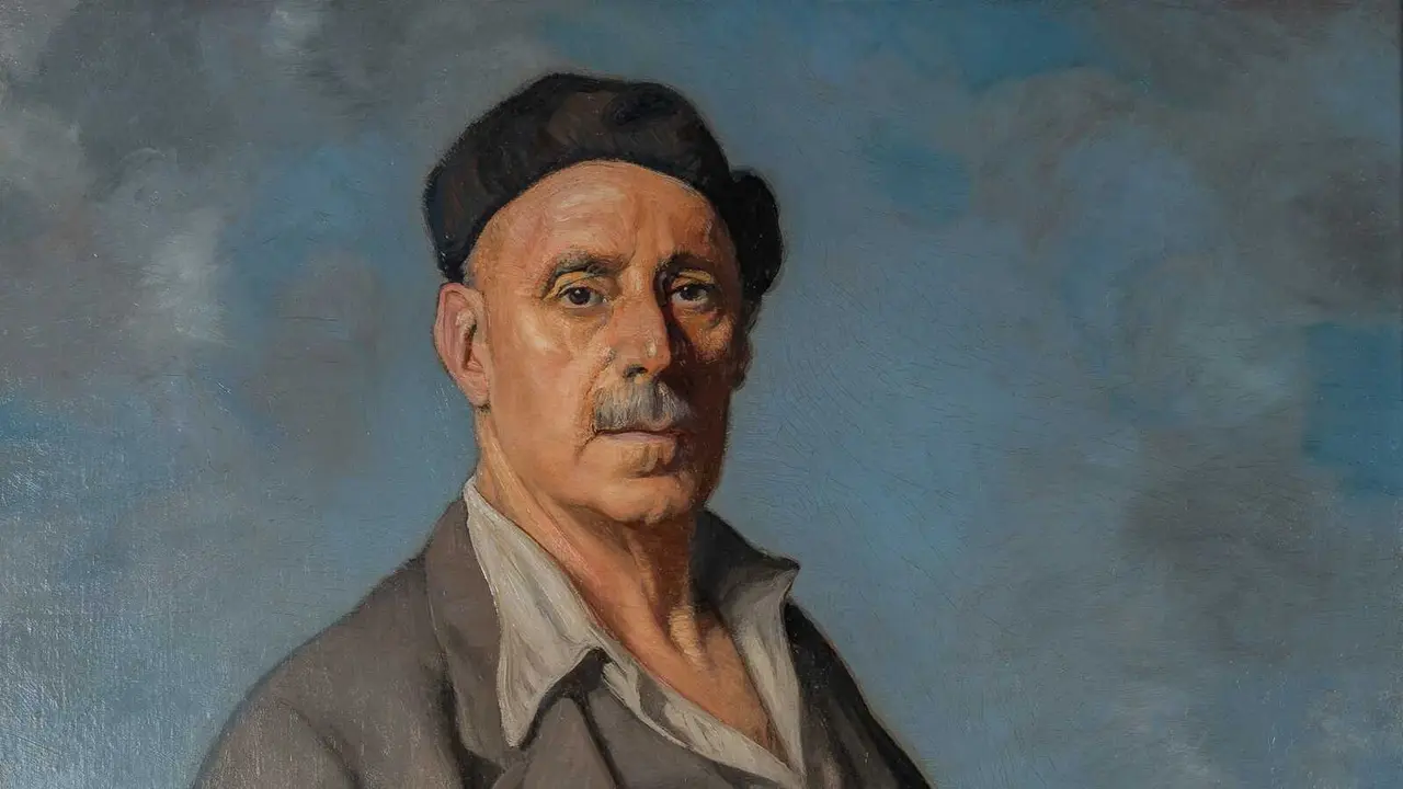 Ignacio Zuloaga Zabaleta, "Autoportrait", 1943. Colecci&oacute;n Zuloaga.