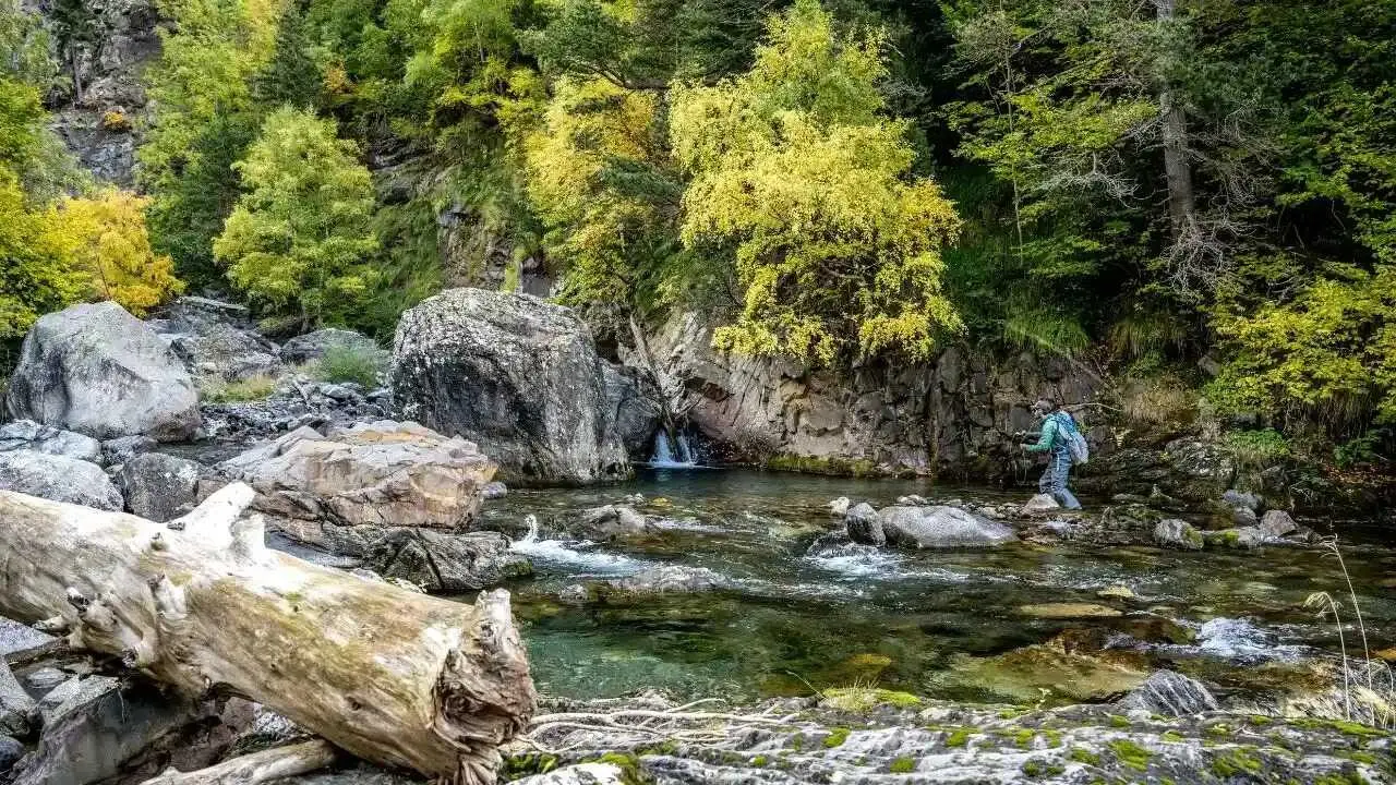 Une journ&eacute;e de p&ecirc;che dans une rivi&egrave;re d'Aragon. | P&ecirc;che Mouche