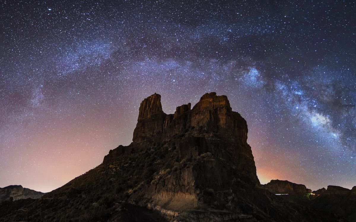 Voie lactée Gran Canaria