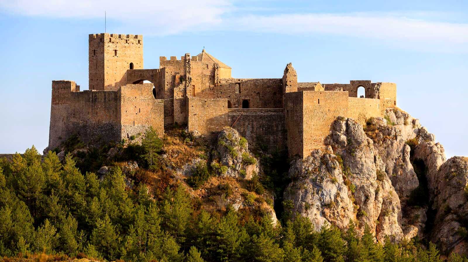 Château de Loarre, dans la province de Huesca. | Dreamstime