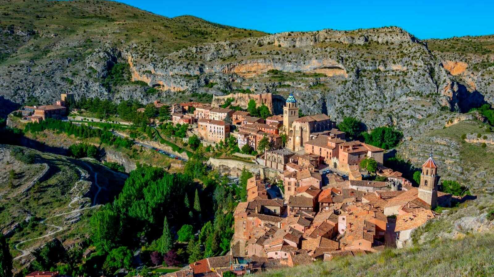 Vue aérienne d’Albarracín. | Shutterstock