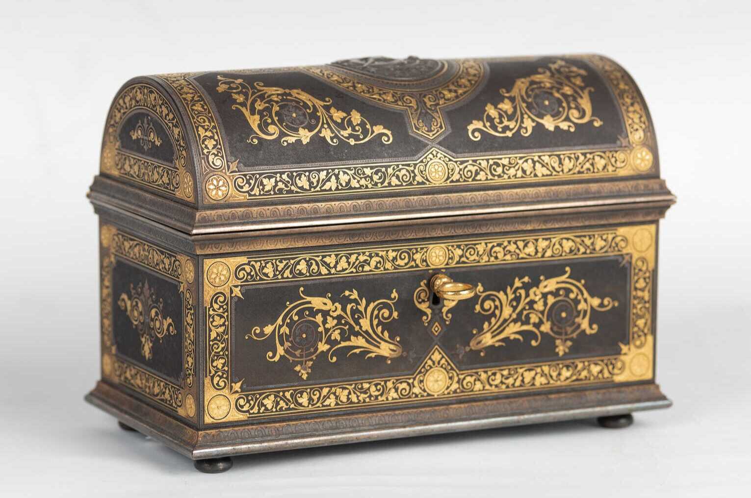 Coffret damasquiné, Plácido Zuloaga. | Collection Zuloaga