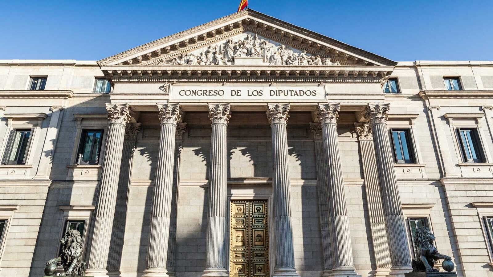 Palais du Congrès des députés, Madrid. | Dreamstime