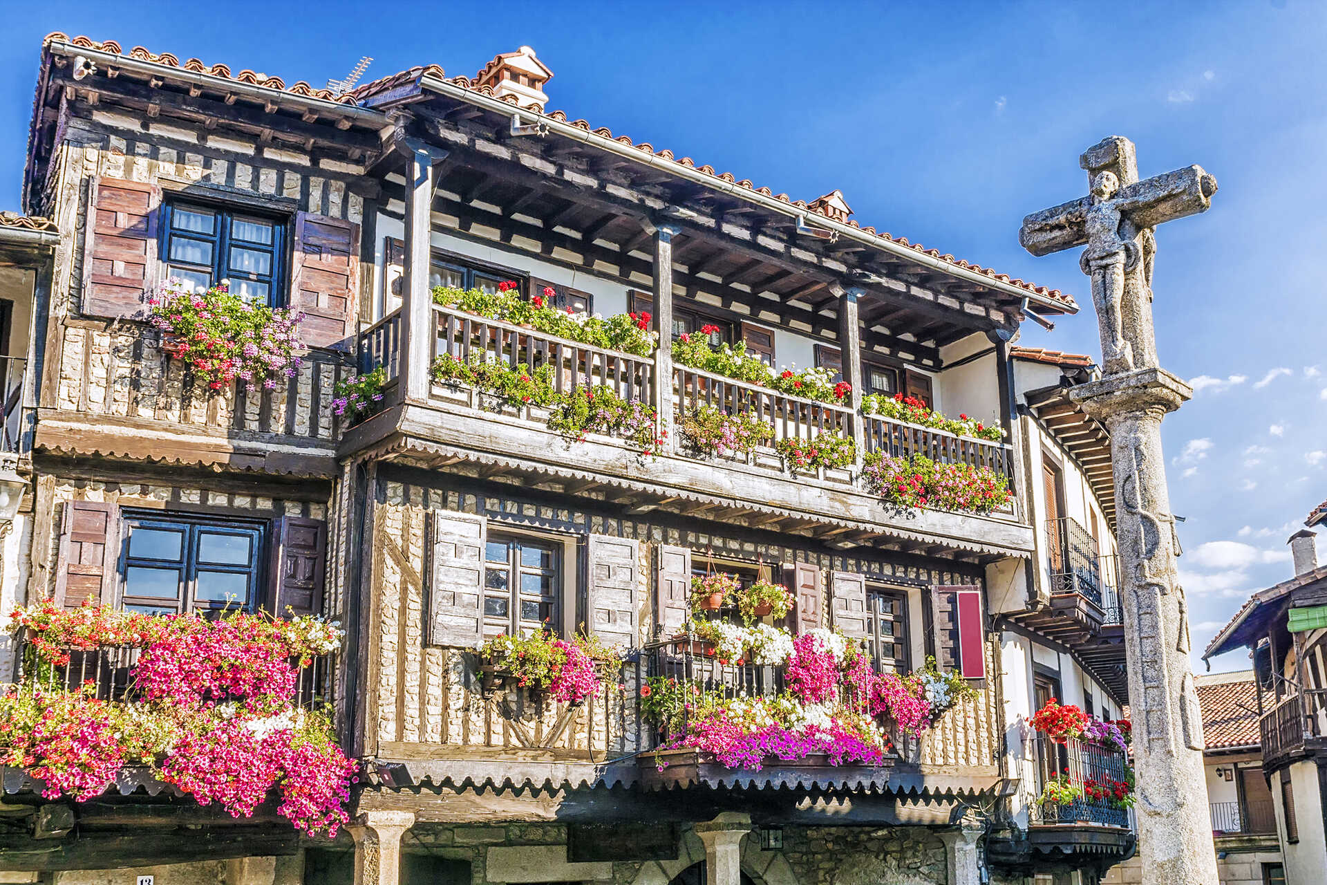 La superbe architecture de La Alberca. | Dreamstime