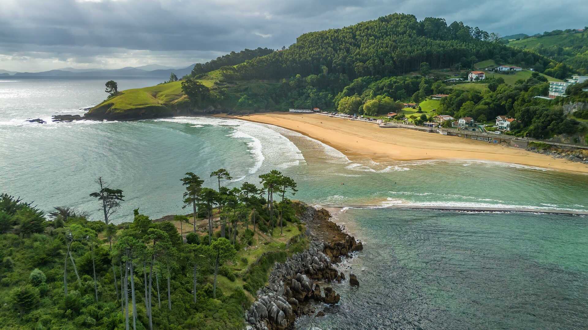 Île de Garraitz. | Dreamstime
