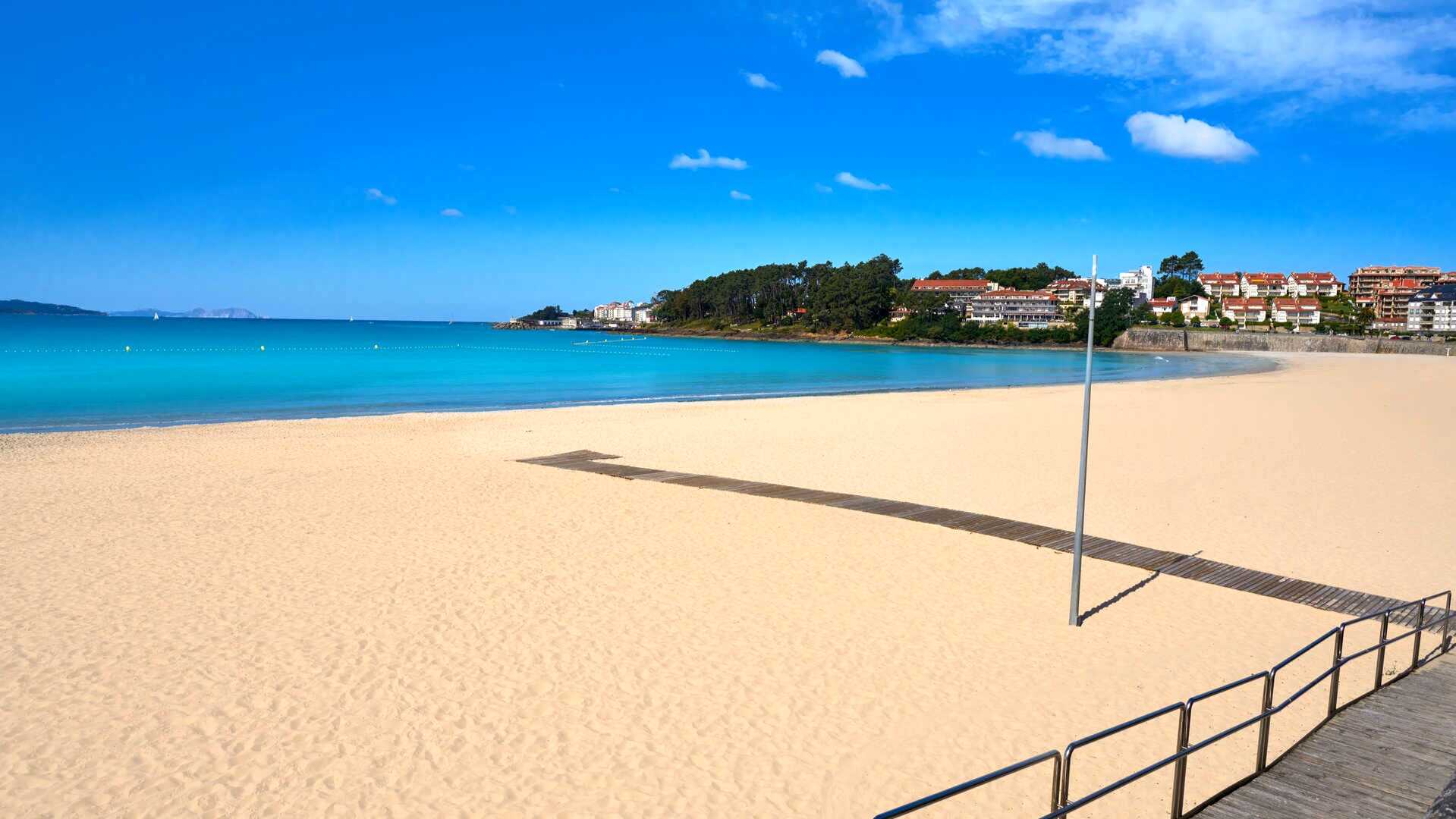 Plage de Silgar à Pontevedra. | Dreamstime